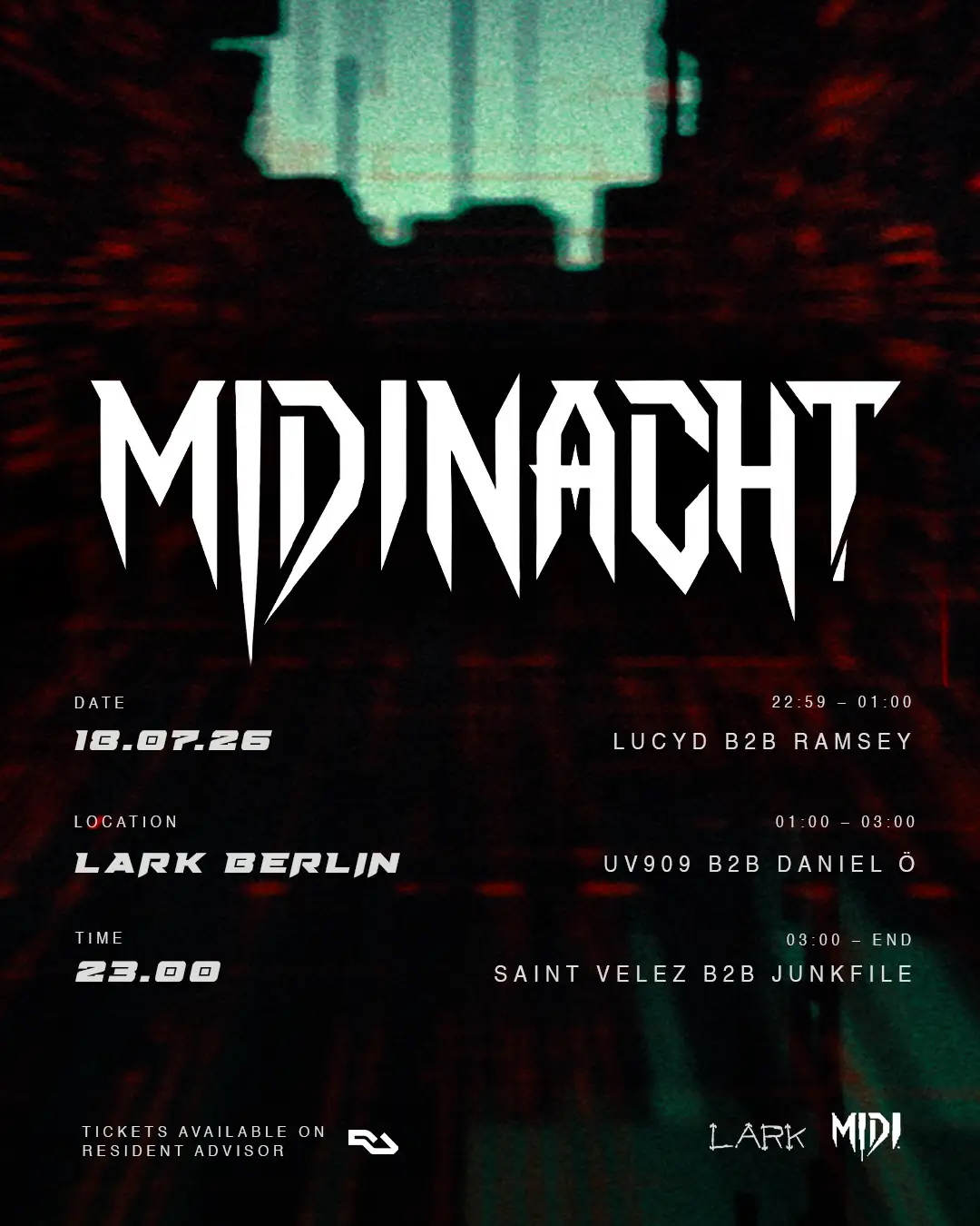 MIDINACHT X LARK - 18.07.2026 - @ Lark Berlin